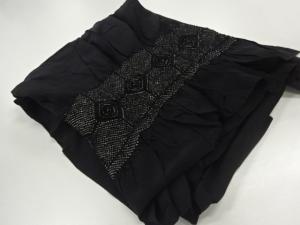 正絹　絞り抽象模様男物兵児帯